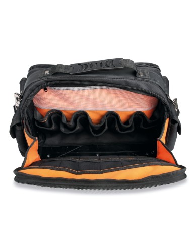 Borsa portautensili ad apertura ampia