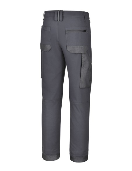 Pantaloni da lavoro multitasche elasticizzati in Graphene