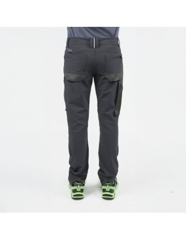 Pantaloni da lavoro multitasche elasticizzati in Graphene