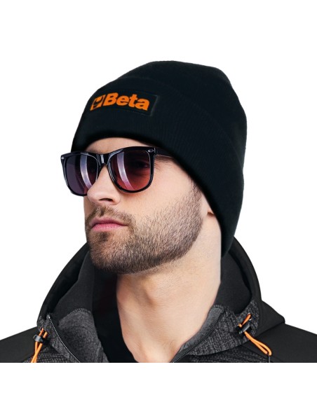 Berretto invernale con risvolto taglia unica