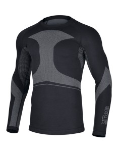 Maglia intima tecnica maniche lunghe elasticizzata in graphene