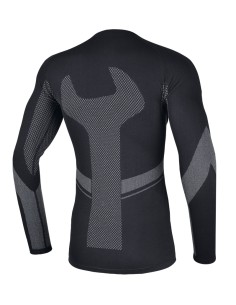 Maglia intima tecnica maniche lunghe elasticizzata in graphene 2