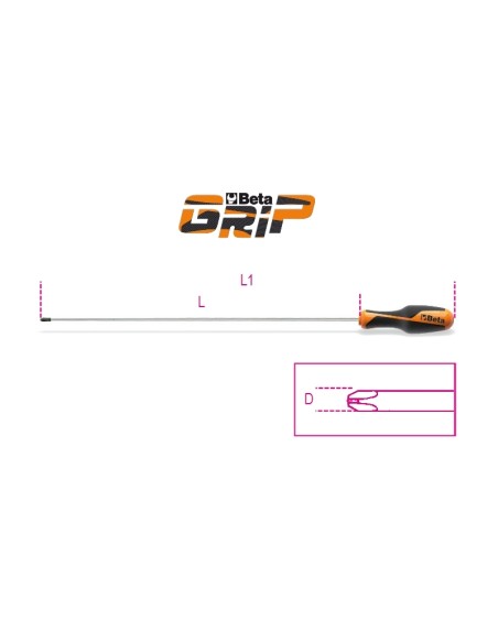 Giravite per viti con impronta a croce Phillips®, tipo lungo Giravite per viti con impronta a croce Phillips®, tipo lungo