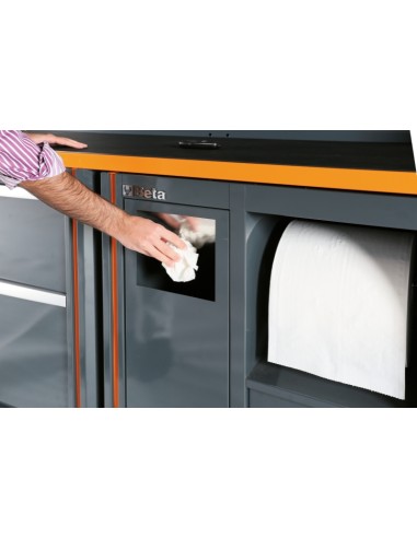 Modulo fisso di servizio per arredo officina