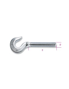Ganci per tenditori, filettatura destra, zincati 2