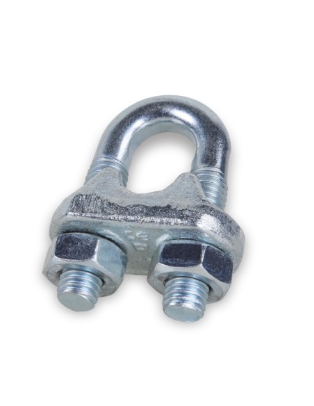 Morsetto per fune in acciaio zincato