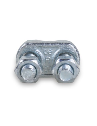 Morsetto per fune in acciaio zincato