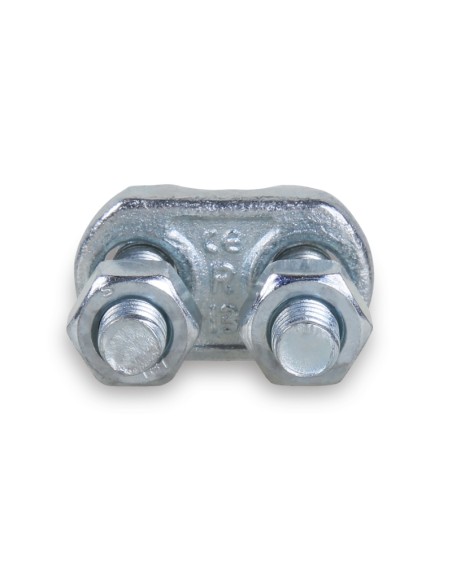 Morsetto per fune in acciaio zincato