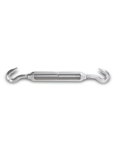 Tenditore a due ganci inox AISI 316