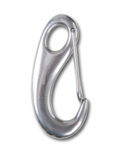 Moschettoni a gancio con sicura inox AISI 316