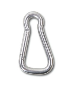 Moschettoni asimmetrici inox AISI 316