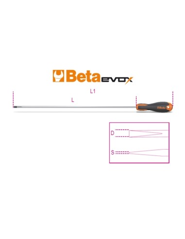 Giravite Evox per viti senza testa con intaglio tipo lungo