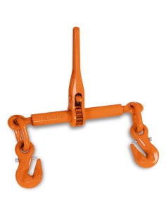Tendicatena di ancoraggio a cricchetto con due ganci per catene di ancoraggio 81