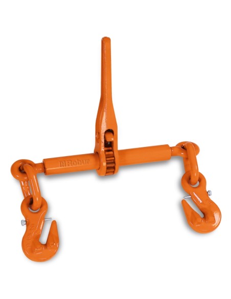 Tendicatena di ancoraggio a cricchetto con due ganci per catene di ancoraggio 81 Tendicatena di ancoraggio a cricchetto con due ganci per catene di ancoraggio 81