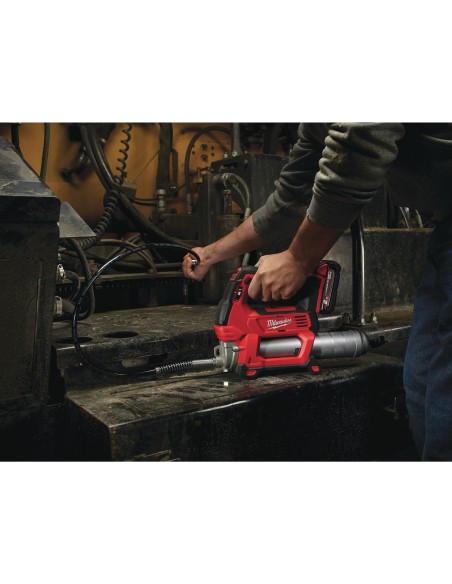 POMPA INGRASSAGGIO 500GR LITIO 18V S/BA.