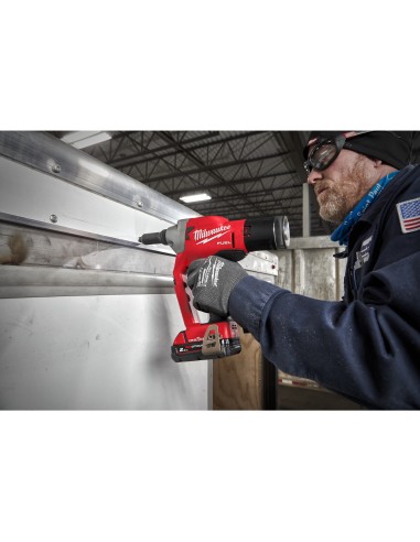 RIVETTATRICE 18V 2X2AH 4,8-6-6,4-7