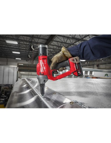 RIVETTATRICE 18V 2X2AH 4,8-6-6,4-7