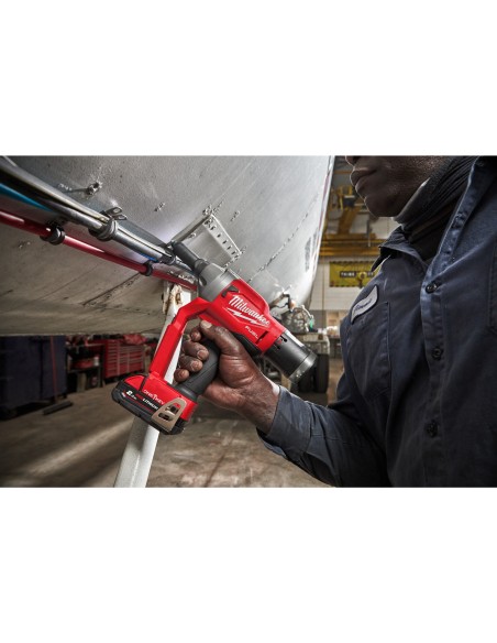 RIVETTATRICE 18V 2X2AH 4,8-6-6,4-7