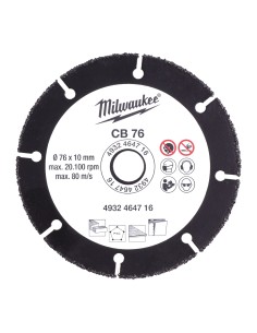 DISCO AL CARBURO MM76 X M12FCOT