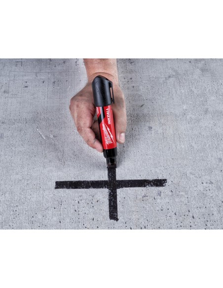 PENNARELLO INDELEBILE PUNTA LARGA NERO