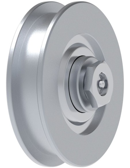 RUOTA D. 90 A U PERNO C. INGR.