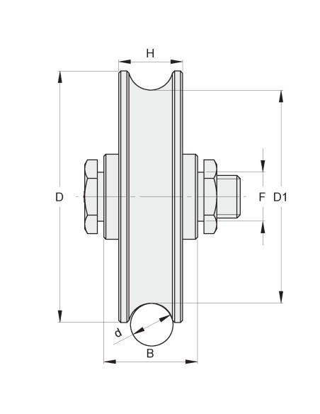 RUOTA D.120 G.T. CON INGR.