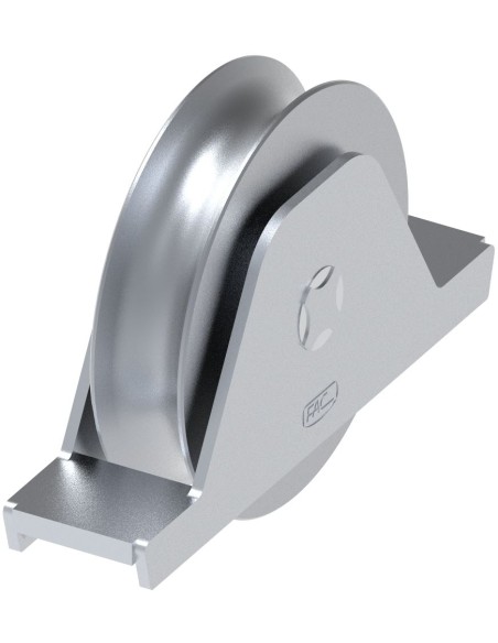 RUOTA D.90 GOLA TONDA 20MM SUPP.INTERNO