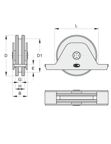 RUOTA D.90 A U A S.INT.SALDATO