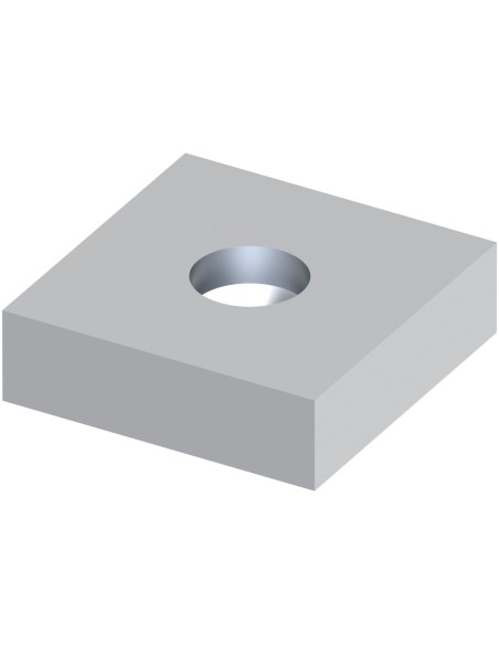 PIASTRA DA 60 X CARD.18MM ZINC