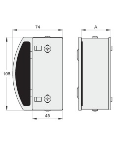 BATTENTE PORTA INCONTRO X TUBO 30 2
