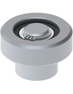 RUOTA DI GUIDA D.52X14 ZINC + CUSCINETTO