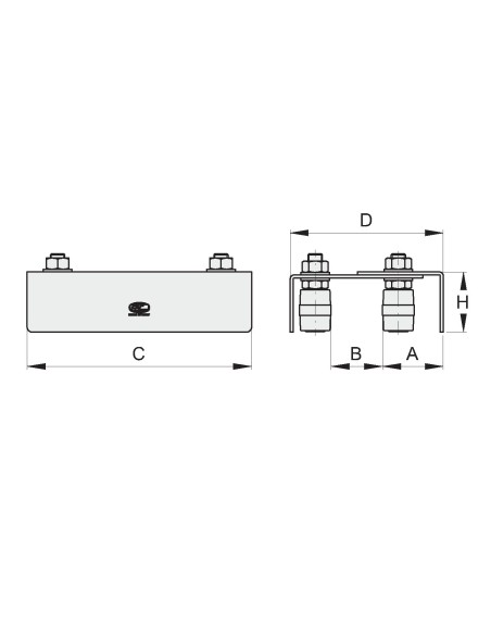 PIASTRA CON 4 OLIVE ART. 118