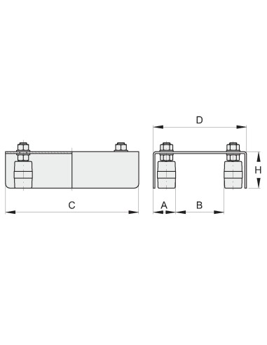 PIASTRA REG. A SALDARE 4 OLIVE 117