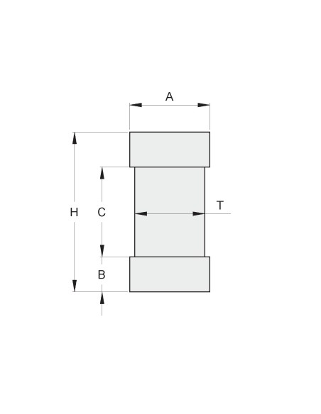 PERNO SUP. X QUADRO 35MM - TONDO D.30 MM