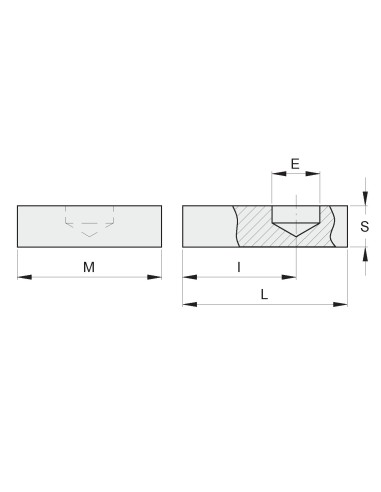 PIASTRA DI GUIDA INF. A SALD. PER Q. 30