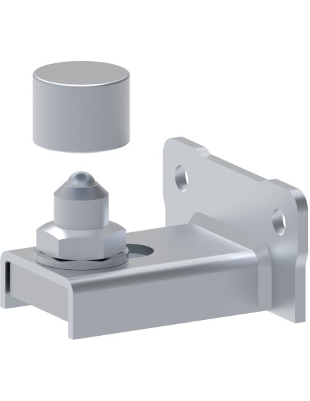 CARDINE INF. REG D.40 CON PIASTRA X F.B.