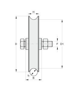 R.D.90 GOLA MEZZATONDA 20MM 1 CUSC. 2