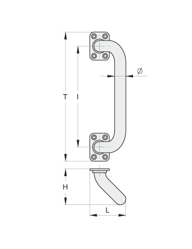 MANIGL.FLANG.4C D.20 INCL.NERA