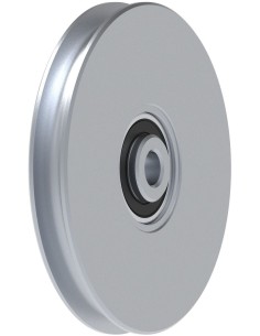 RUOTE D.100 PER BASCULANTE FUNE 8mm
