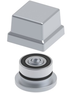 CARD. INFERIORE Q. 40X40 CON CUSC. SFERA