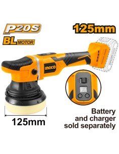 LUCIDATRICE 125mm 20V S/BATTERIA