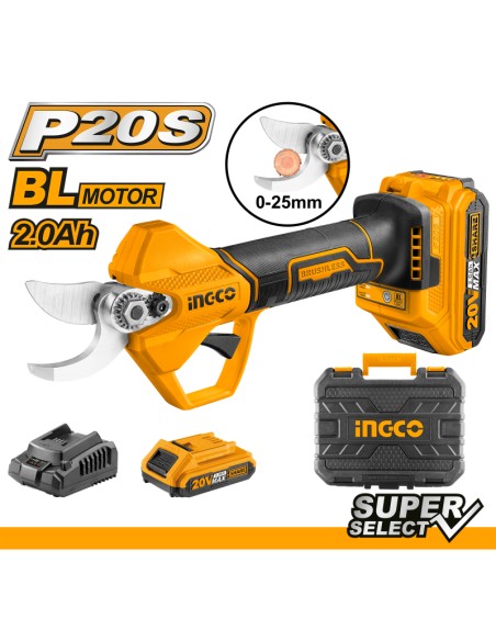 FORBICE POTATURA D25 20V 1 BATTERIA 2Ah FORBICE POTATURA D25 20V 1 BATTERIA 2Ah