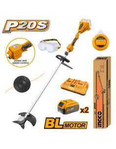 DECESPUGLIATORE BATTERIA 40V 2 BATT 4Ah