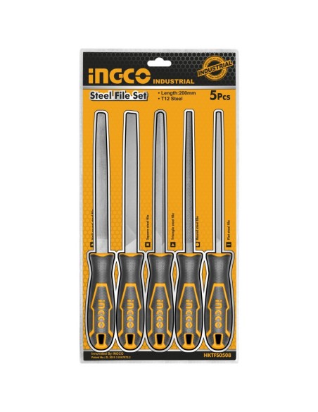 SET 5 LIME PER ACCIAIO