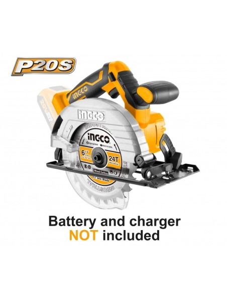 SEGA CIRCOLARE INGCO 20V S/BATTERIE