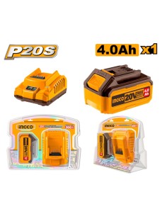 KIT 1 BATTERIA 20V 2Ah + CARICABATTERIE