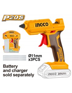 PISTOLA TERMICA 20V SOLO CORPO