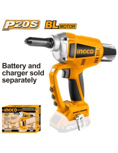RIVETTATRICE BATTERIA 20V SOLO CORPO