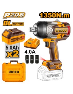AVVITATORE AD IMPULSI 1350N.m CON 2 BATT