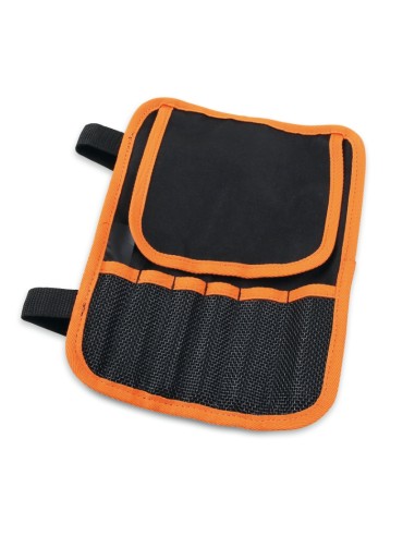 Serie di 6 cacciaspina (art. 31) in busta avvolgibile di poliestere